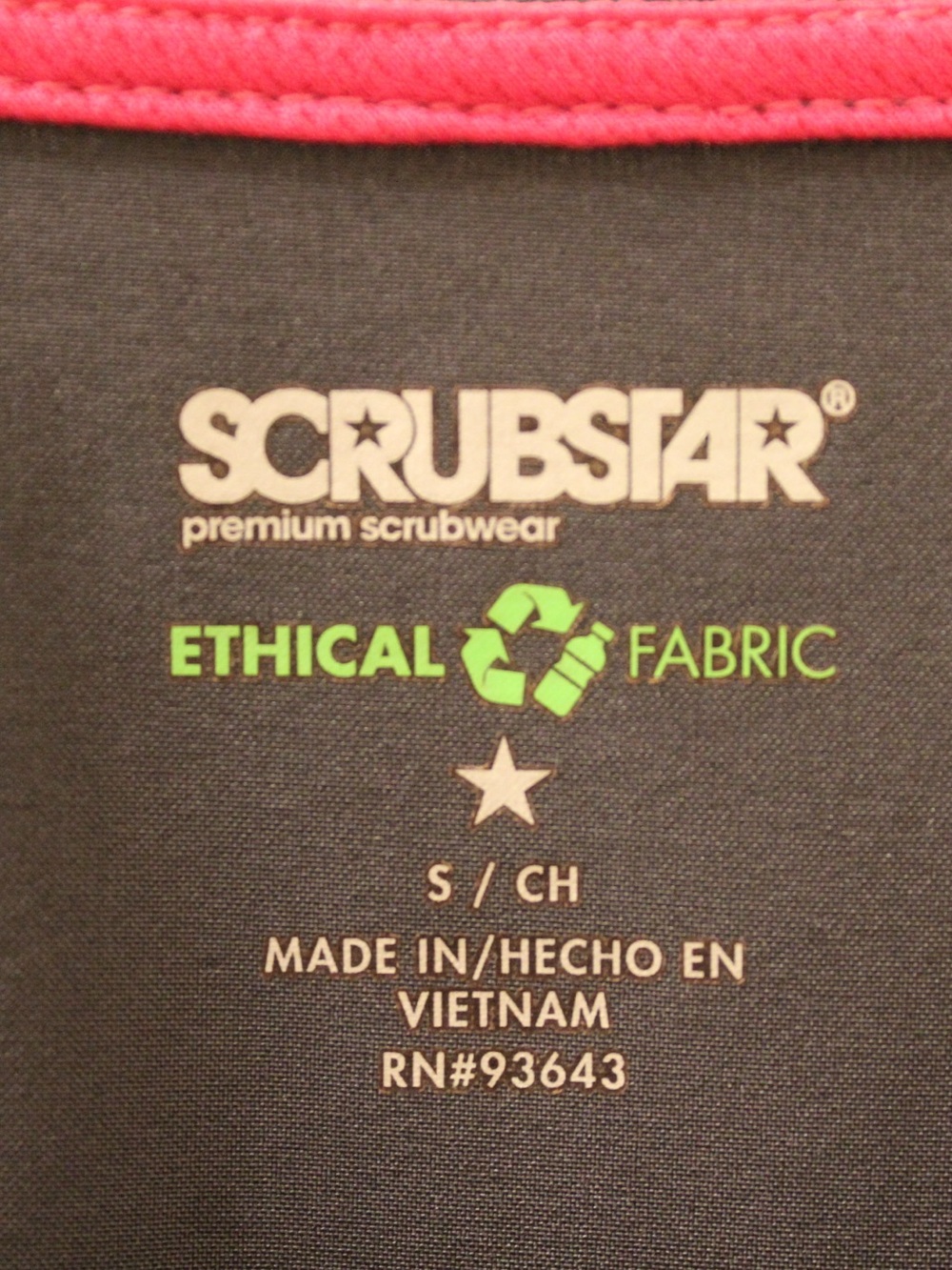 ScrubStar Women’s Snap Front Warm-Up Scrub Jacket in Pewter - Picture 3 of 4